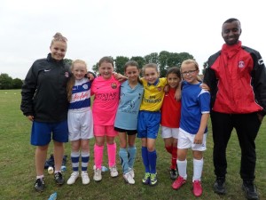 Girls team U11's