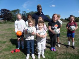 All Girls Starter Football Group Returns