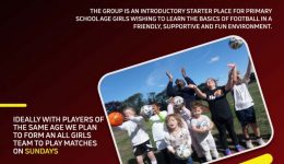 Girls Primary School Football group - October 2023