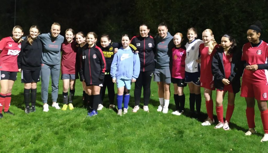 U12 Warriors + Charlton Women