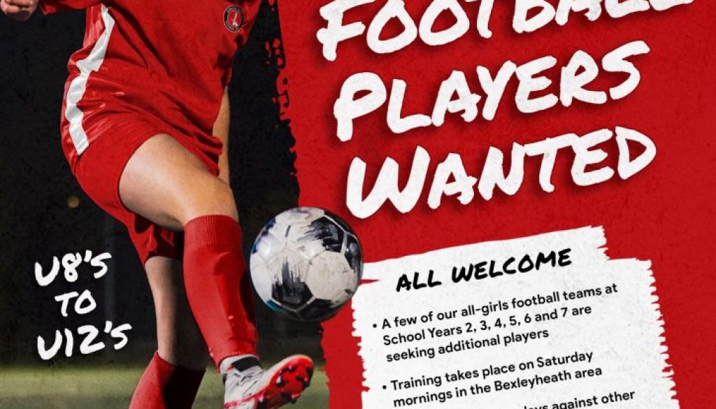 Girls Team Recruitment - June 2025